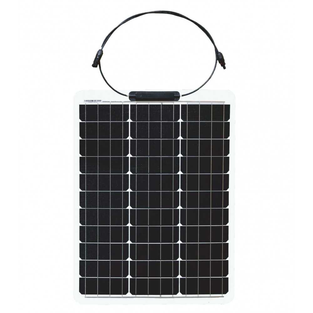 Pannello Solare Semi Flessibile 50W 12V Monocristallino 33MFE ETFE