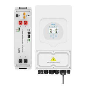 DEYE PRO 6000-9000W Off Grid Photovoltaic Kit with 30.72kWh Storage Home Cabin Energy Lockdown Prevention Kit