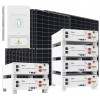 DEYE PRO 6000-9000W Off Grid Photovoltaic Kit with 30.72kWh Storage Home Cabin Energy Lockdown Prevention Kit