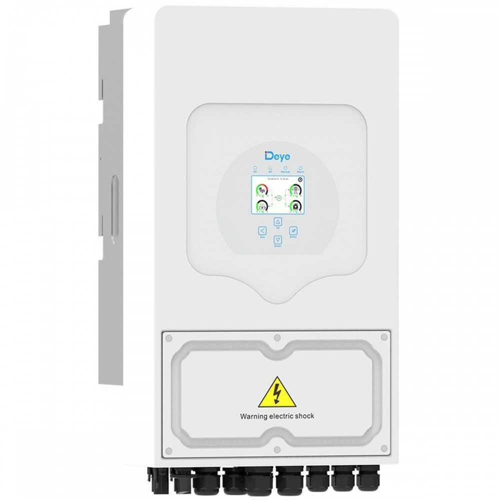 Kit fotovoltaico Off Grid 6000-9000W DEYE PRO accumulo 30.72kWh Baita Casa Kit anti Lockdown Energetico
