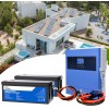 Kit Fotovoltaico 24V 2700W Inverter 4kW 230V e Batterie LiFePo4 5.12kWh Off Grid Baita Casa Isolata