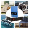 48V 4500W Photovoltaic Kit with 6kW 230V Inverter and 5.12kWh LiFePo4 Batteries Off Grid Isolated House Cabin