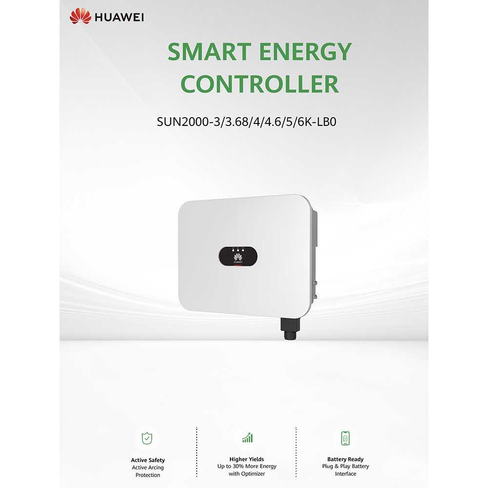 Huawei SUN2000-5K-LB0 Inverter Ibrido Monofase mpn: 01077156 AFCI integrato MPPT16A 7.5kWp