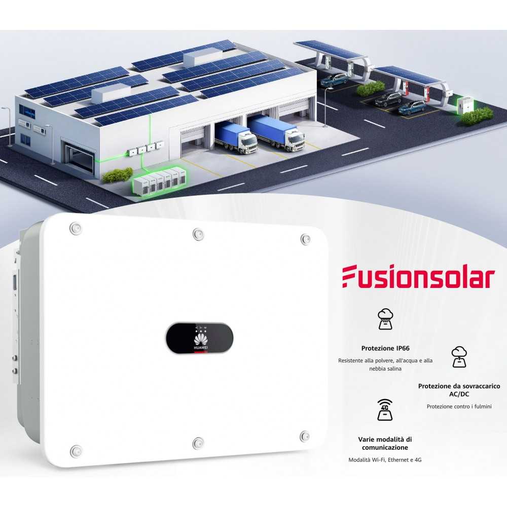 Huawei SUN2000-30K-MC0 30kW Inverter di stringa trifase