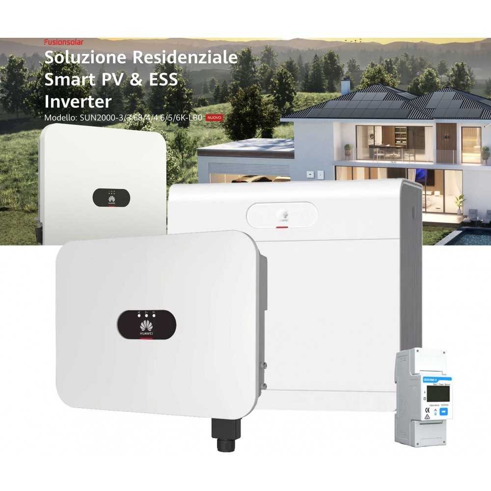 6kW 6300W Single-Phase On-Grid Photovoltaic Kit with 7kW Huawei Battery Storage