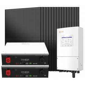 6kW 7200W Single-Phase On-Grid Photovoltaic Kit with Solis Inverter and Backup + Dyness 10.24kWh Battery