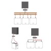 6kW 7200W Single-Phase On-Grid Photovoltaic Kit with Solis Inverter and Backup + Dyness 10.24kWh Battery