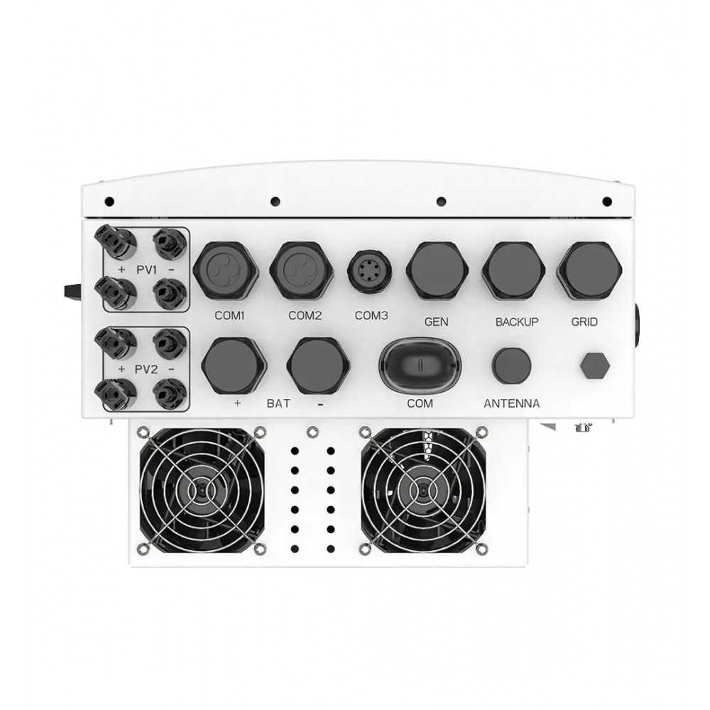 6kW 7200W Single-Phase On-Grid Photovoltaic Kit with Solis Inverter and Backup + Dyness 10.24kWh Battery