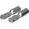 Coppia di connettori SJ50 grigi con pin di contatto per cavi da 6-8mmq