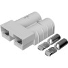 SJ50 Gray Connector Pair with Contact Pins for 6–8mmq cables