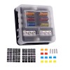 Portafusibili a 6 vie per fusibili lamellari automobilistici con indicatore LED OF012826