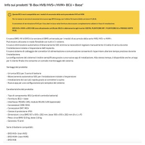 BYD Battery-Box HVM+ 11.0 11.04kWh Box 4 Batterie al litio con BMS