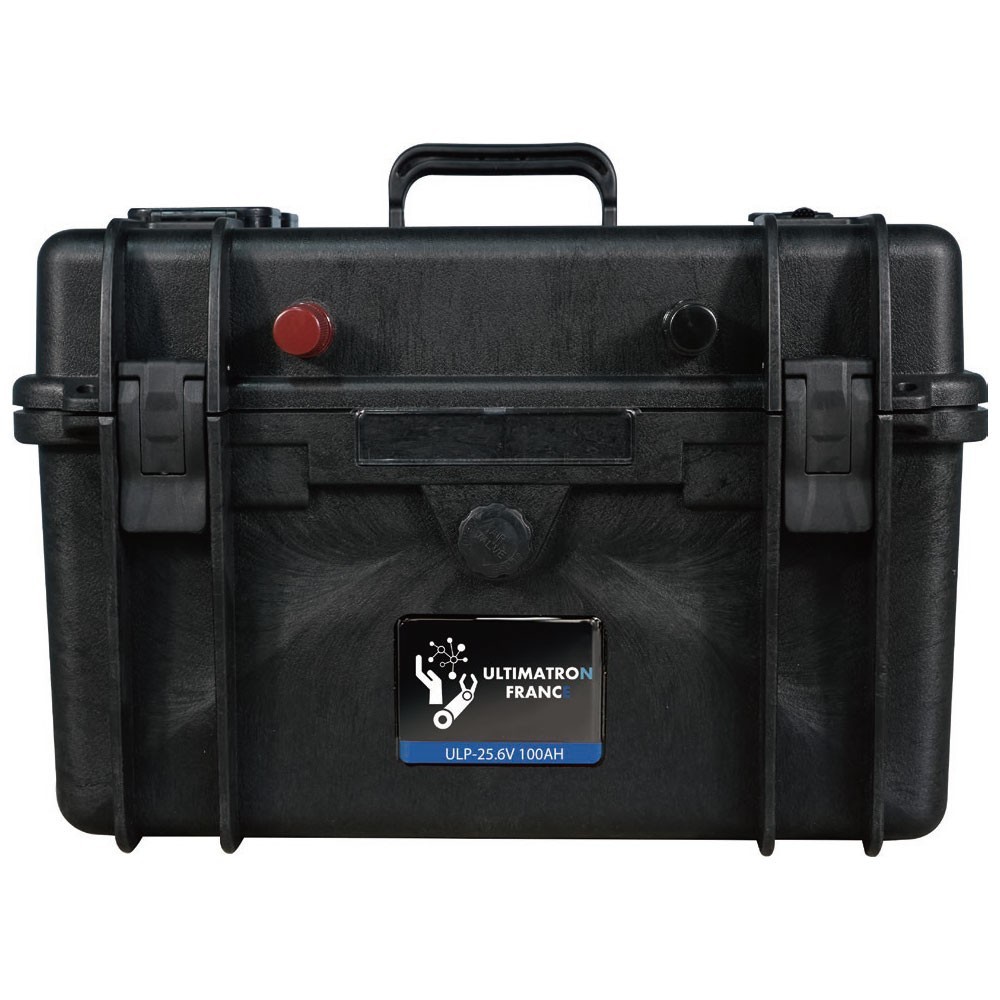 Ultimatron LiFePO4 ULP-24-100 25.6V 100Ah Batteria al Litio BMS Smart Bluetooth ULULP24100