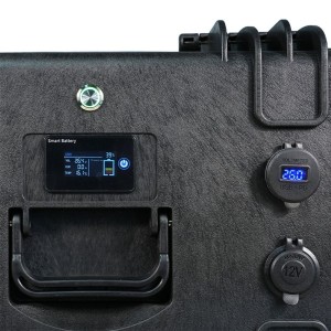 Ultimatron LiFePO4 ULP-24-100 25.6V 100Ah Batteria al Litio BMS Smart Bluetooth ULULP24100