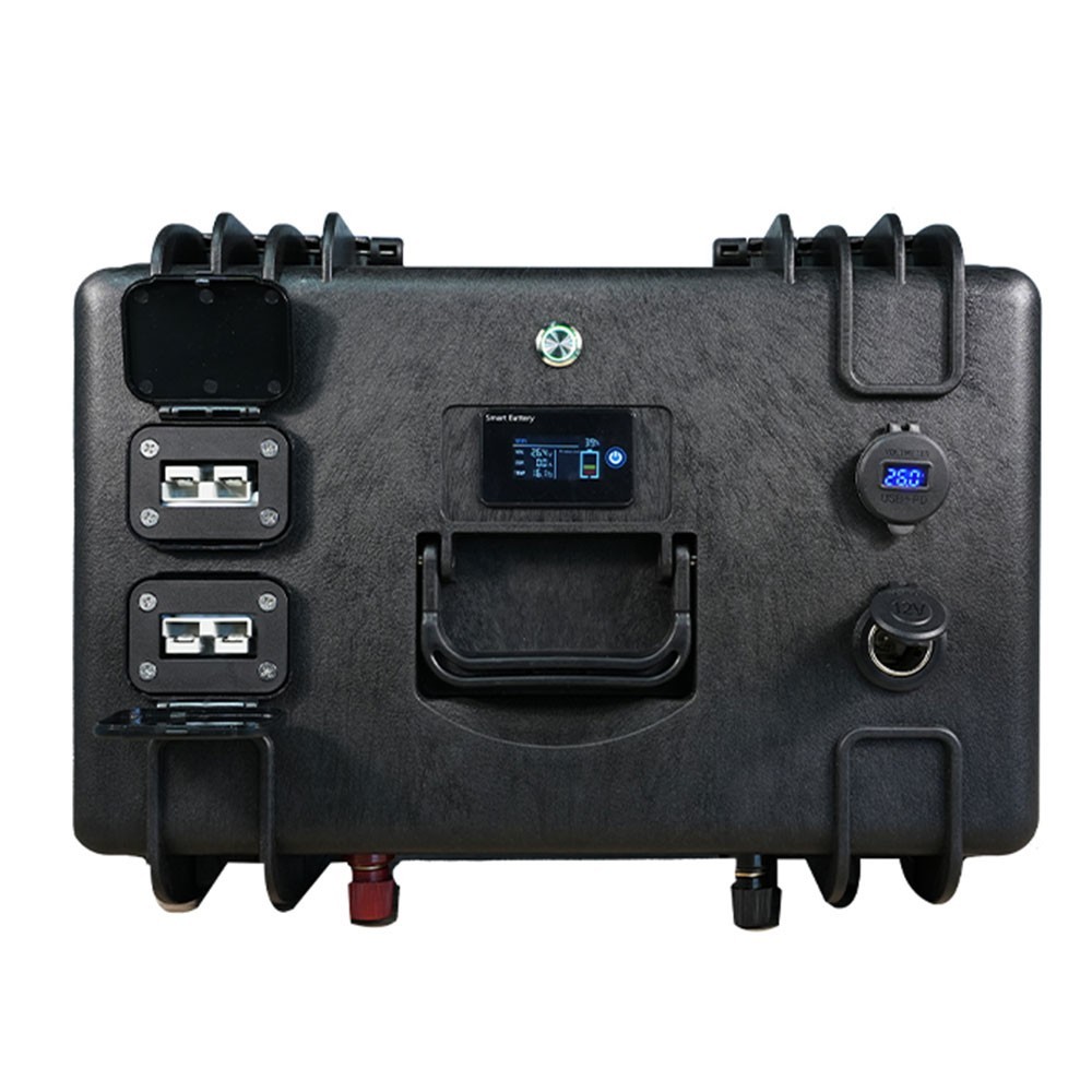 Ultimatron LiFePO4 ULP-24-100 25.6V 100Ah Batteria al Litio BMS Smart Bluetooth ULULP24100