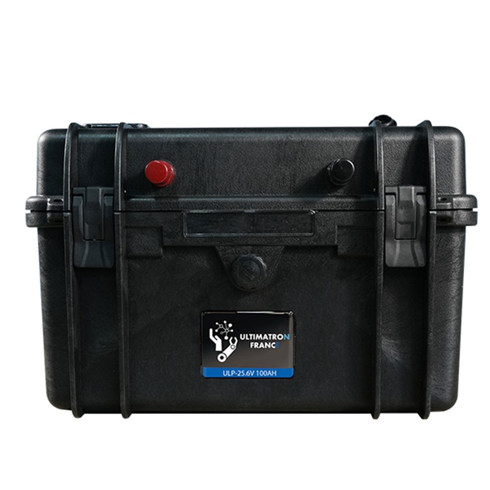 Ultimatron LiFePO4 ULP-24-100 25.6V 100Ah Batteria al Litio BMS Smart Bluetooth ULULP24100
