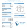 Ultimatron LiFePO4 ULP-24-100 25.6V 100Ah Batteria al Litio BMS Smart Bluetooth ULULP24100