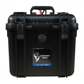 Ultimatron LiFePO4 ULP-12-100 12.8V 100Ah Waterproof BMS Portable Lithium Battery ULULP12100