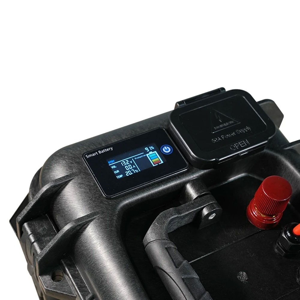 Ultimatron LiFePO4 ULP-12-100 12.8V 100Ah Waterproof BMS Portable Lithium Battery ULULP12100