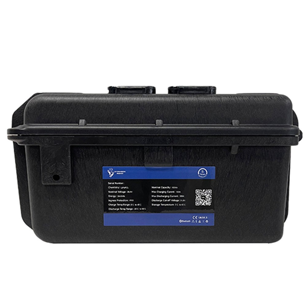 Ultimatron LiFePO4 ULP-36-100 38.4V 100Ah Waterproof BMS Portable Lithium Battery ULULP36100