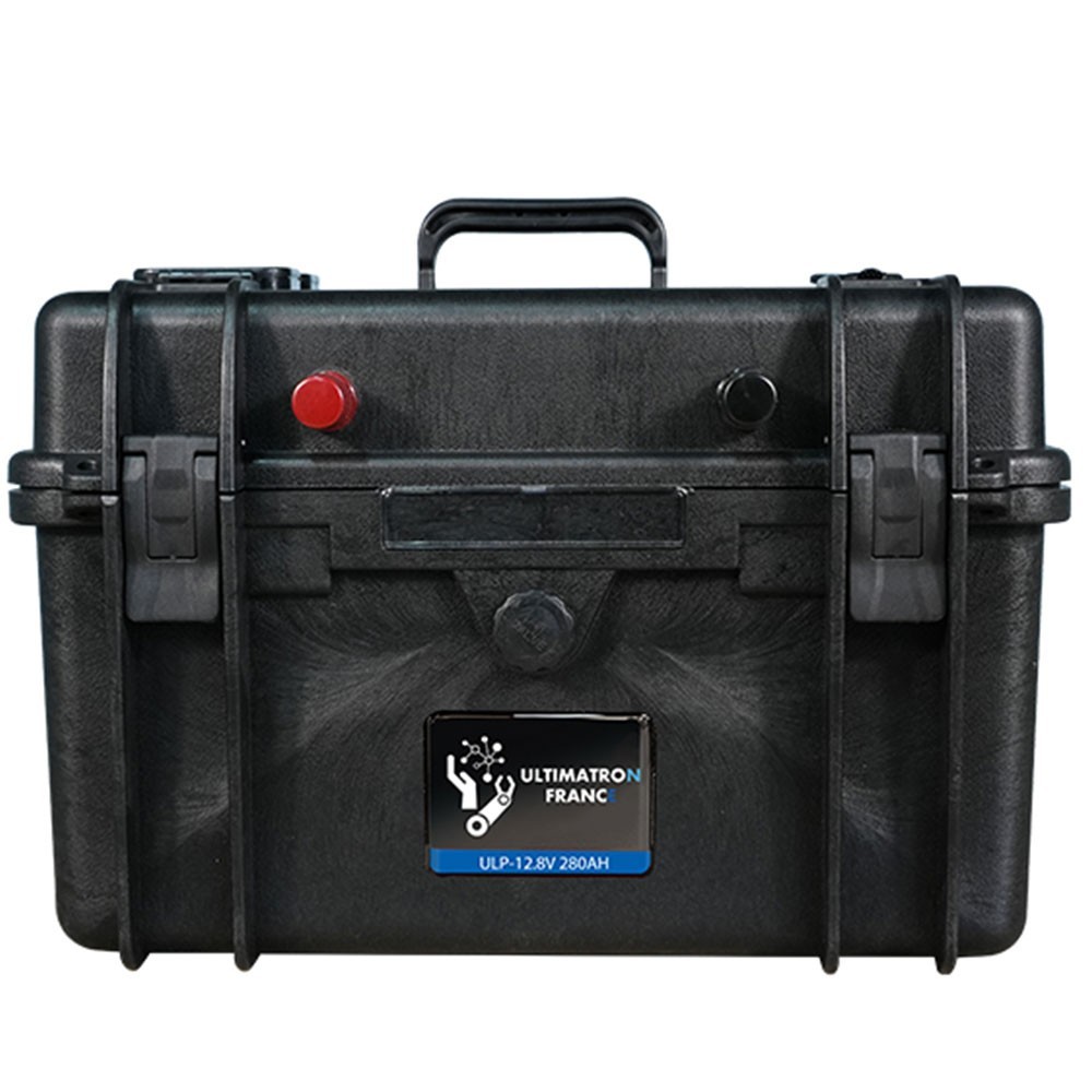 Ultimatron LiFePO4 ULP-12-280 12.8V 280Ah Waterproof BMS Portable Lithium Battery ULULP12280