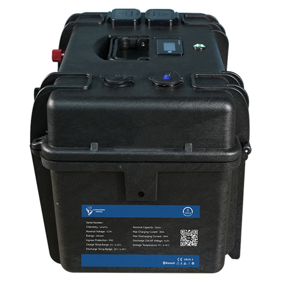 Ultimatron LiFePO4 ULP-12-280 12.8V 280Ah Batteria al Litio BMS Smart Bluetooth ULULP12280