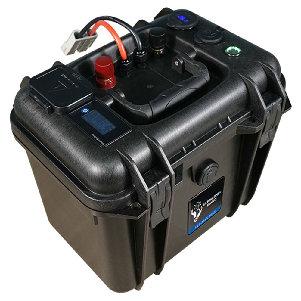 Ultimatron LiFePO4 ULP-24-50 25.6V 50Ah Waterproof BMS Portable Lithium Battery ULULP2450
