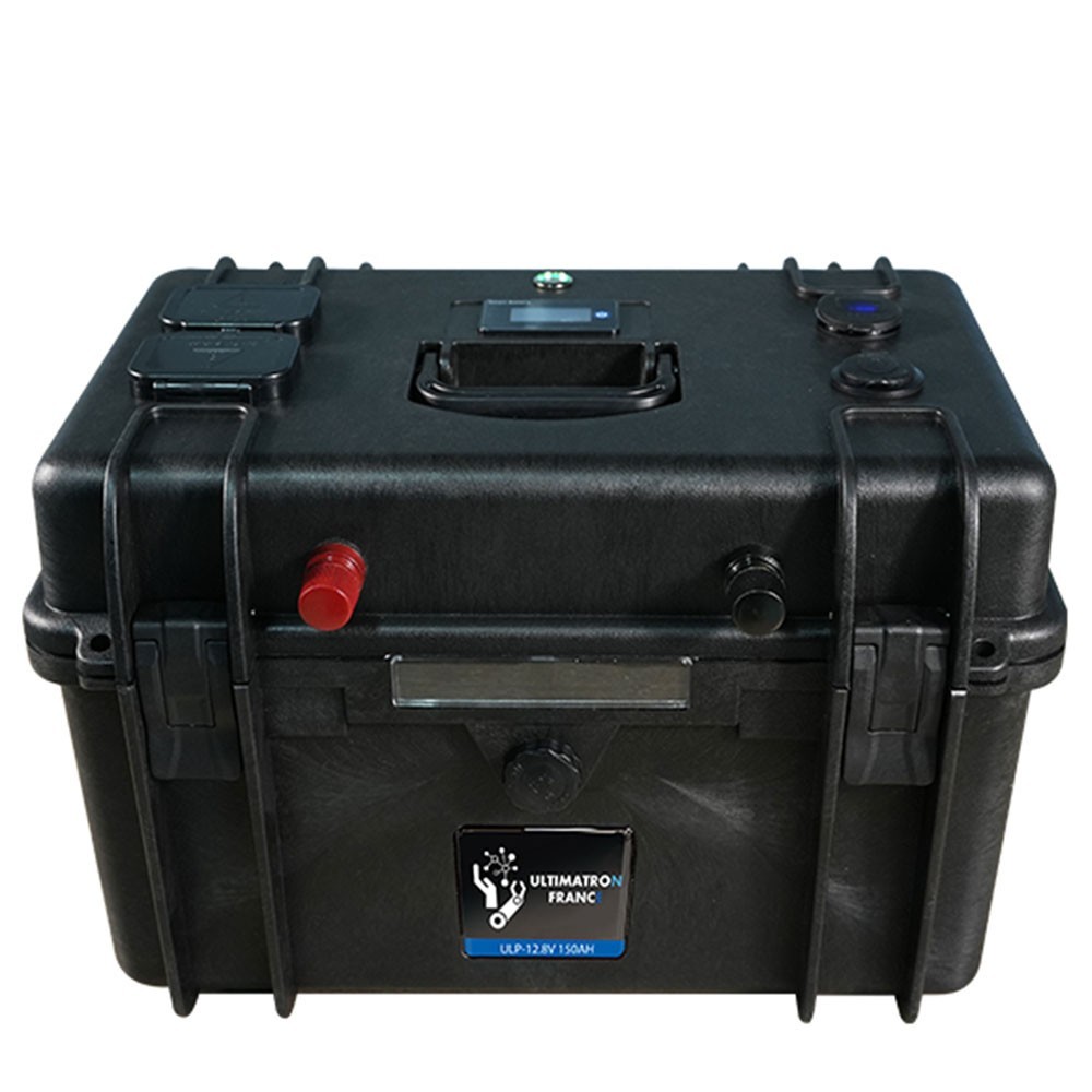 Ultimatron LiFePO4 ULP-12-150 12.8V 150Ah Batteria al Litio BMS Smart Bluetooth ULULP12150
