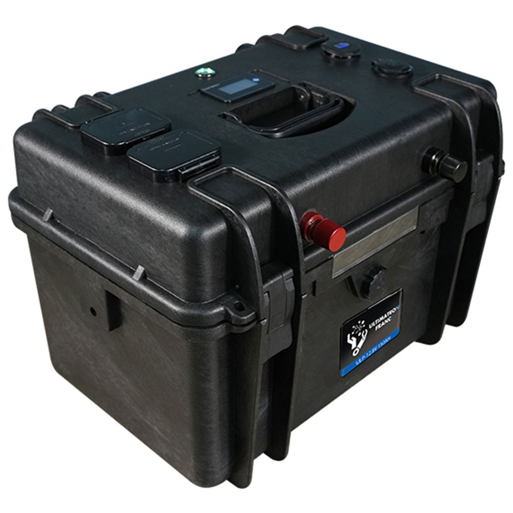 Ultimatron LiFePO4 ULP-12-150 12.8V 150Ah Waterproof BMS Portable Lithium Battery ULULP12150