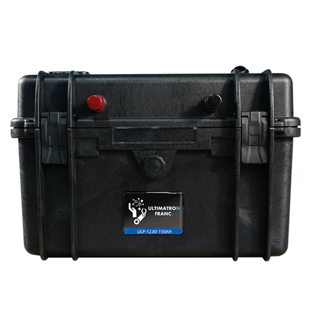Ultimatron LiFePO4 ULP-12-150 12.8V 150Ah Waterproof BMS Portable Lithium Battery ULULP12150