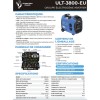Ultimatron ULT-3800-EU 3.8kW Gruppo Elettrogeno Generatore Portatile 4T Benzina ULULT3800EU