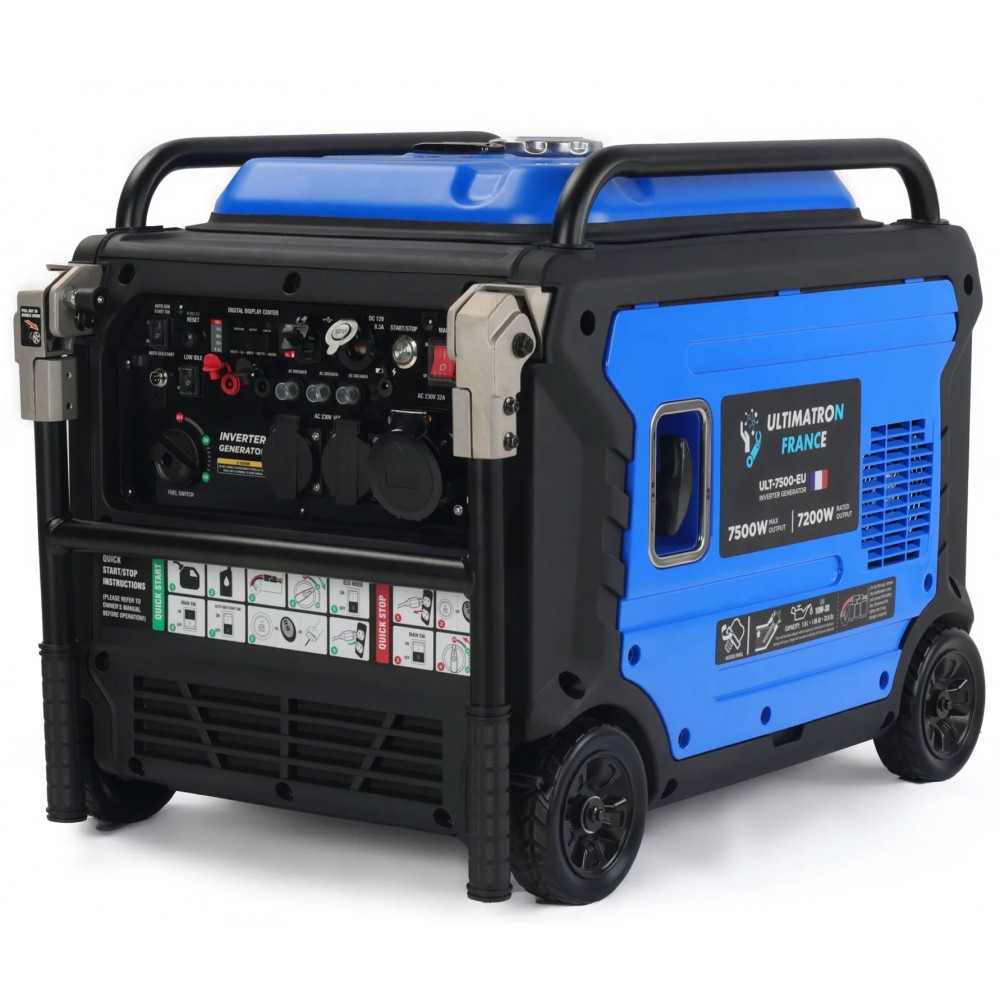 Ultimatron ULT-7500-EU 7.5kW 4-Stroke Gasoline portable Generator ULULT7500EU