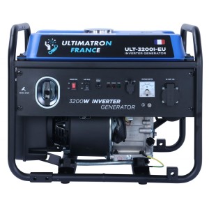 Ultimatron ULT-3200I-EU 3.2kW 4-Stroke Gasoline Open Frame Generator ULULT3200IEU