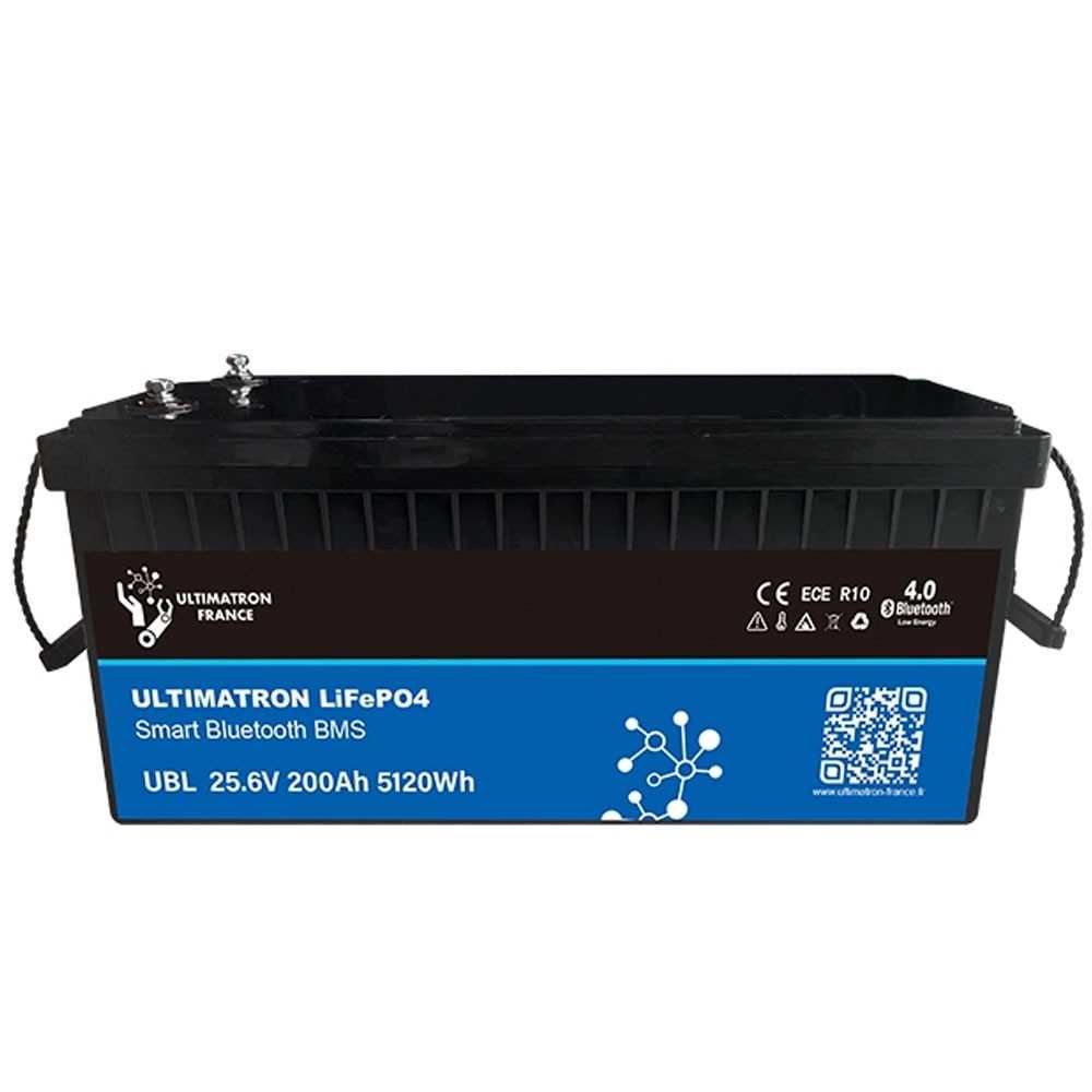 Ultimatron UBL-24-200 25.6V 200Ah LiFePO4 Lithium Battery BMS Smart Bluetooth
