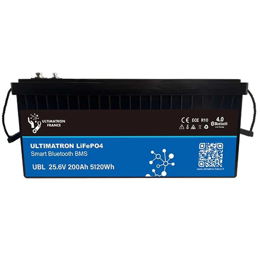 Ultimatron UBL-24-200 25.6V 200Ah LiFePO4 Lithium Battery BMS Smart Bluetooth