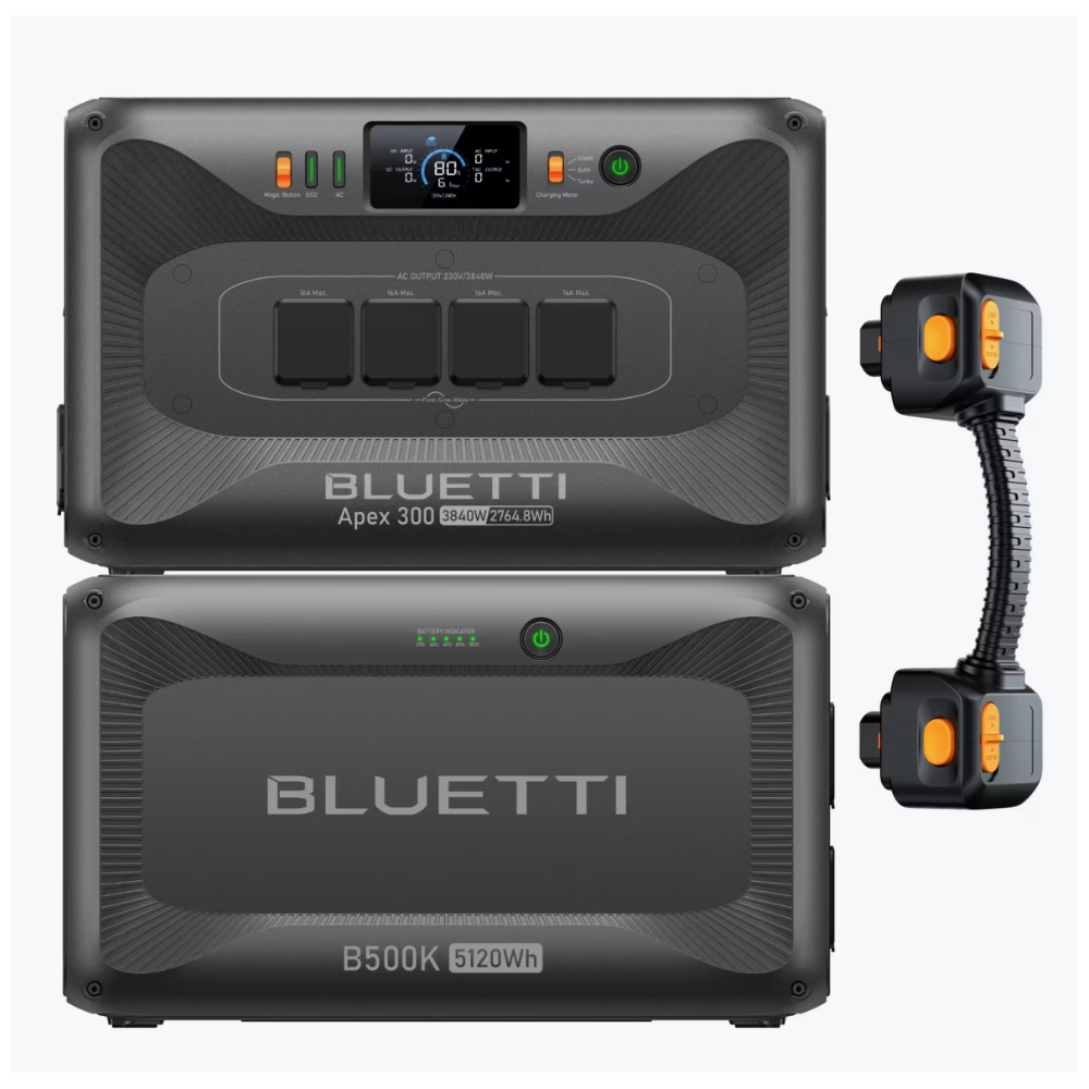 Bluetti B500K2 Batteria di Espansione 5120Wh per Apex 300