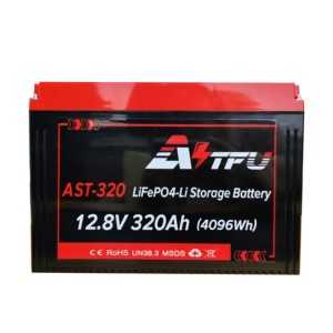 AST-320 12.8V 320A 4096Wh Lithium Battery Removable Series Connectable