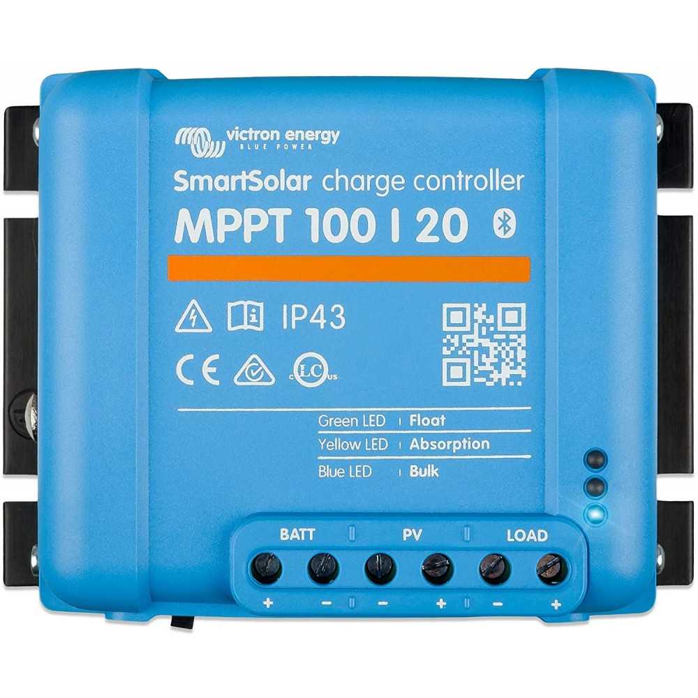 Victron SmartSolar MPPT 100/20 12/24/48V 20A Regolatore di carica con Bluetooth