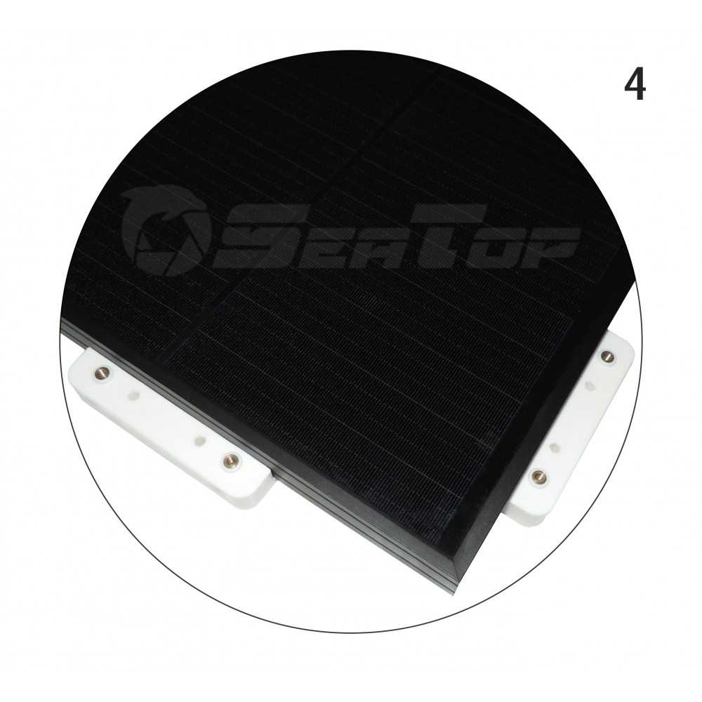 SeaTop Kit Supporti di montaggio in plastica per pannelli solari con frame N52331550201