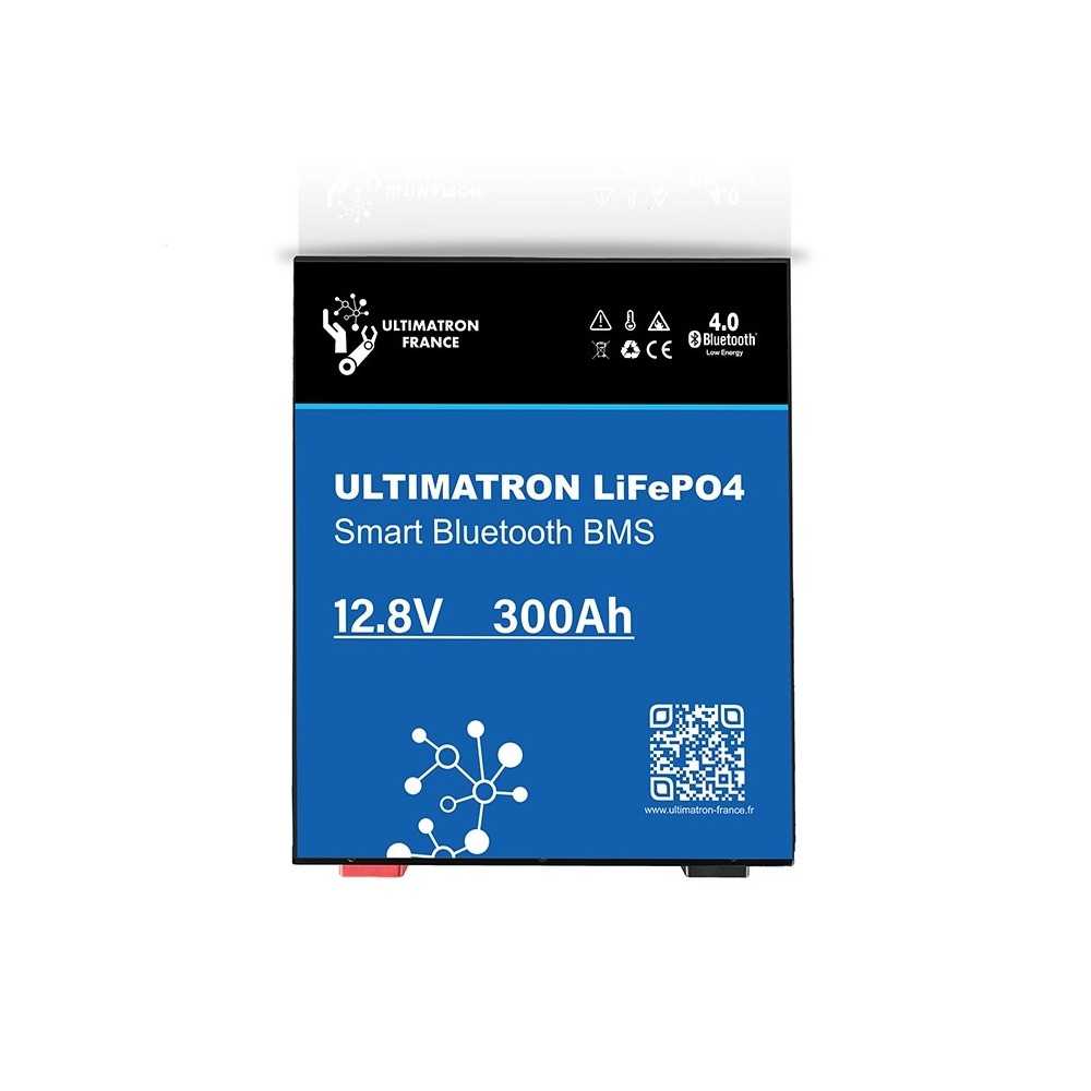 Ultimatron LiFePO4 12V 300Ah ULM-12-300 METAL 12.8V Lithium Battery BMS Smart Bluetooth 3840Wh