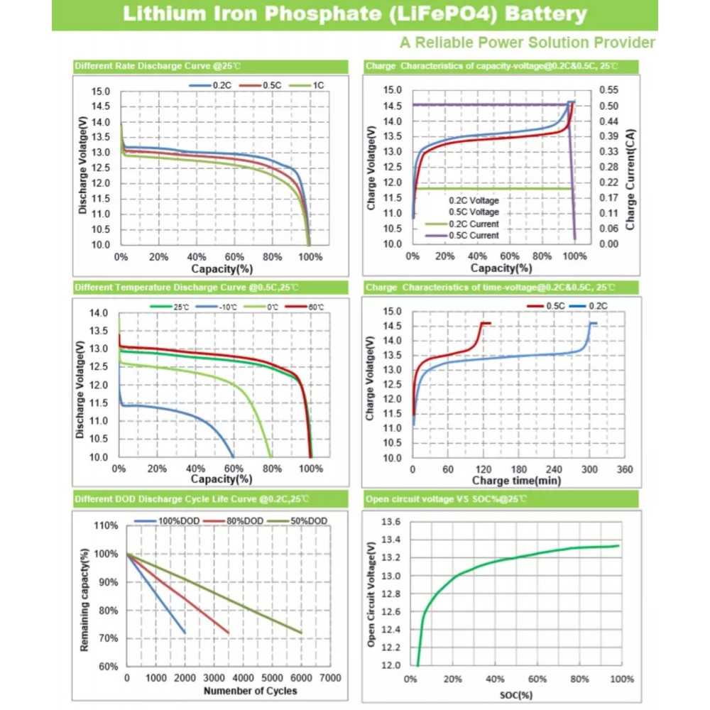 TopSolar LiFePO4 12.8V 100Ah Lithium Battery Built-in Smart BMS