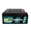 TopSolar Lithium Battery 5,12kWh LiFePO4 24V 200Ah 25,6V Integrated BMS 240AH Smart