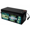 TopSolar LiFePO4 12.8V 240Ah Batteria al Litio BMS Smart integrato