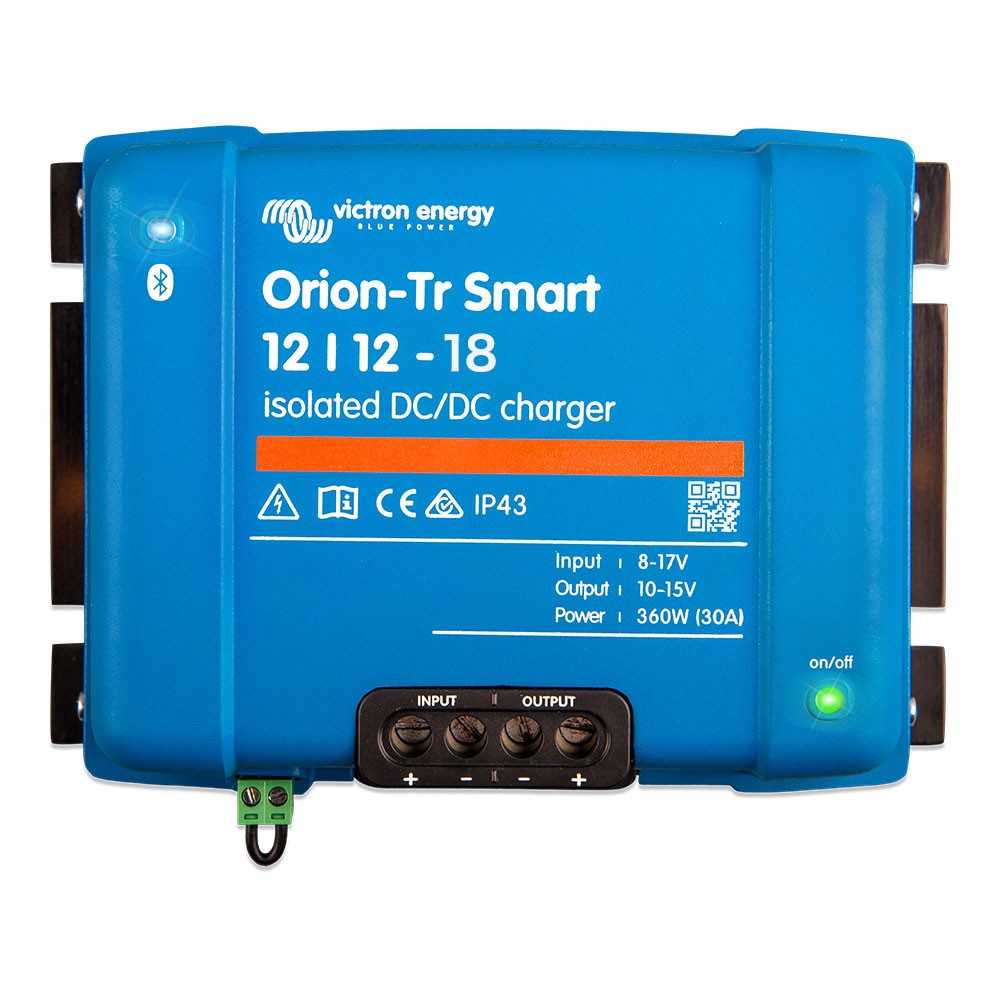 Victron Orion-Tr Smart 12/12-18 Convertitore 18A 220W Caricabatterie Isolato CC-CC con Bluetooth