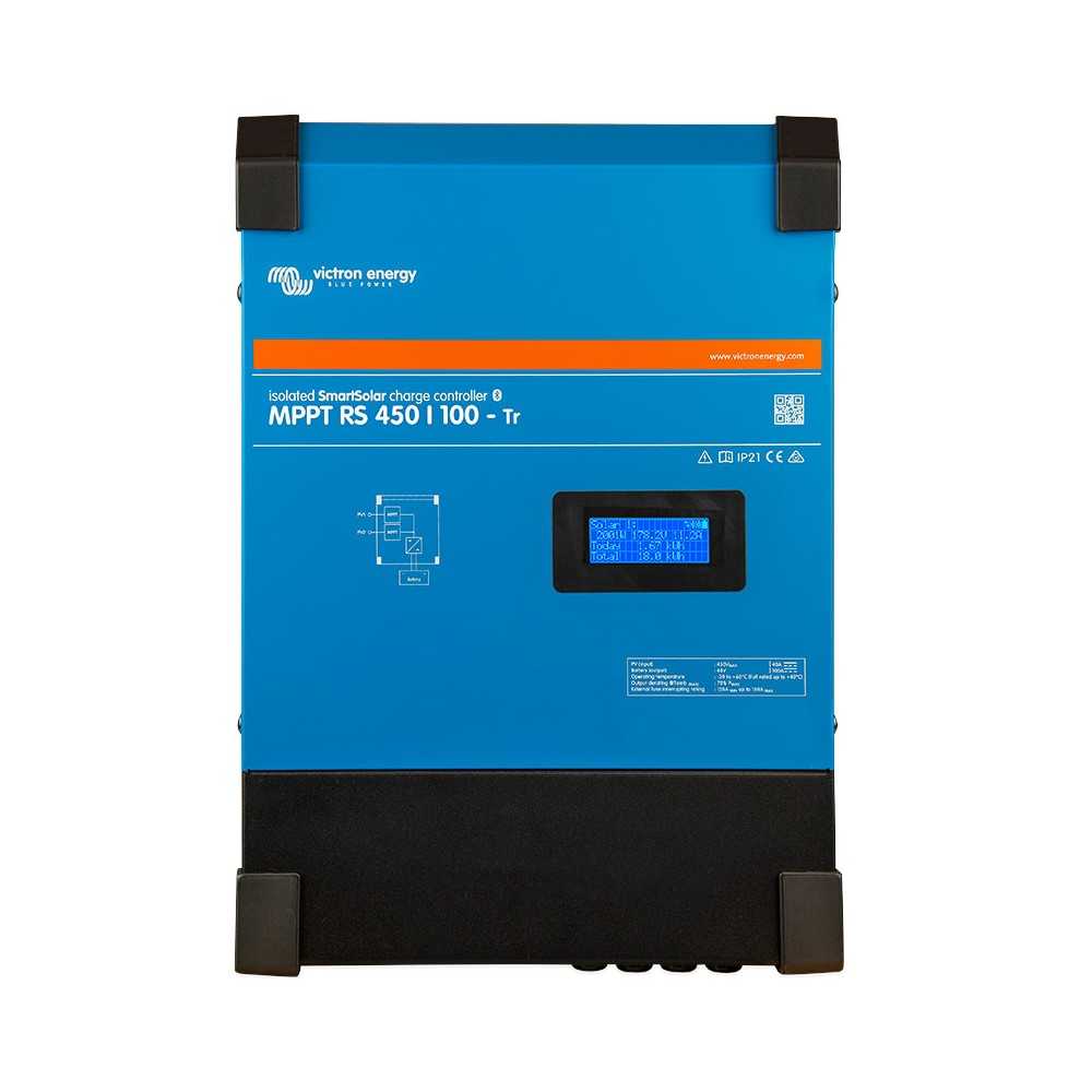 Victron SmartSolar MPPT RS 450/100 48V 5.76kW Charge Controller Isolated with Bluetooth