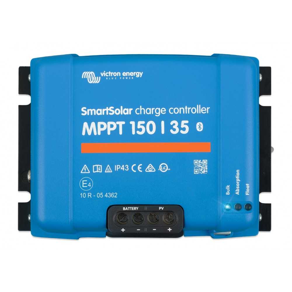 Victron SmartSolar MPPT 150/35 12/24/48V 35A Charge Controller with Bluetooth