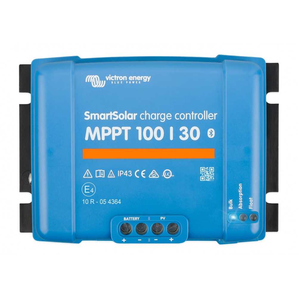 Victron SmartSolar MPPT 100/30 12/24/48V 30A Charge Controller with Bluetooth
