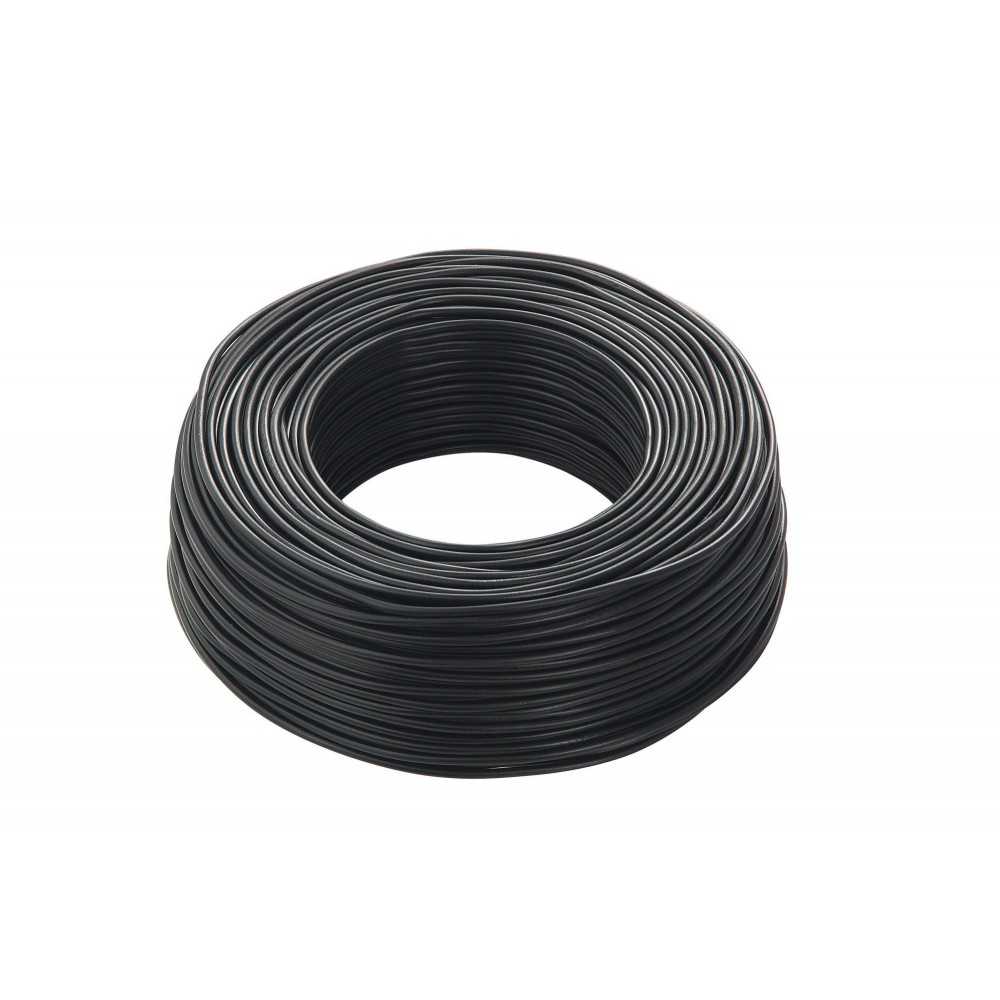 Electric Cable N07V-K - 2,5 mmq - Black - Sold by the metre