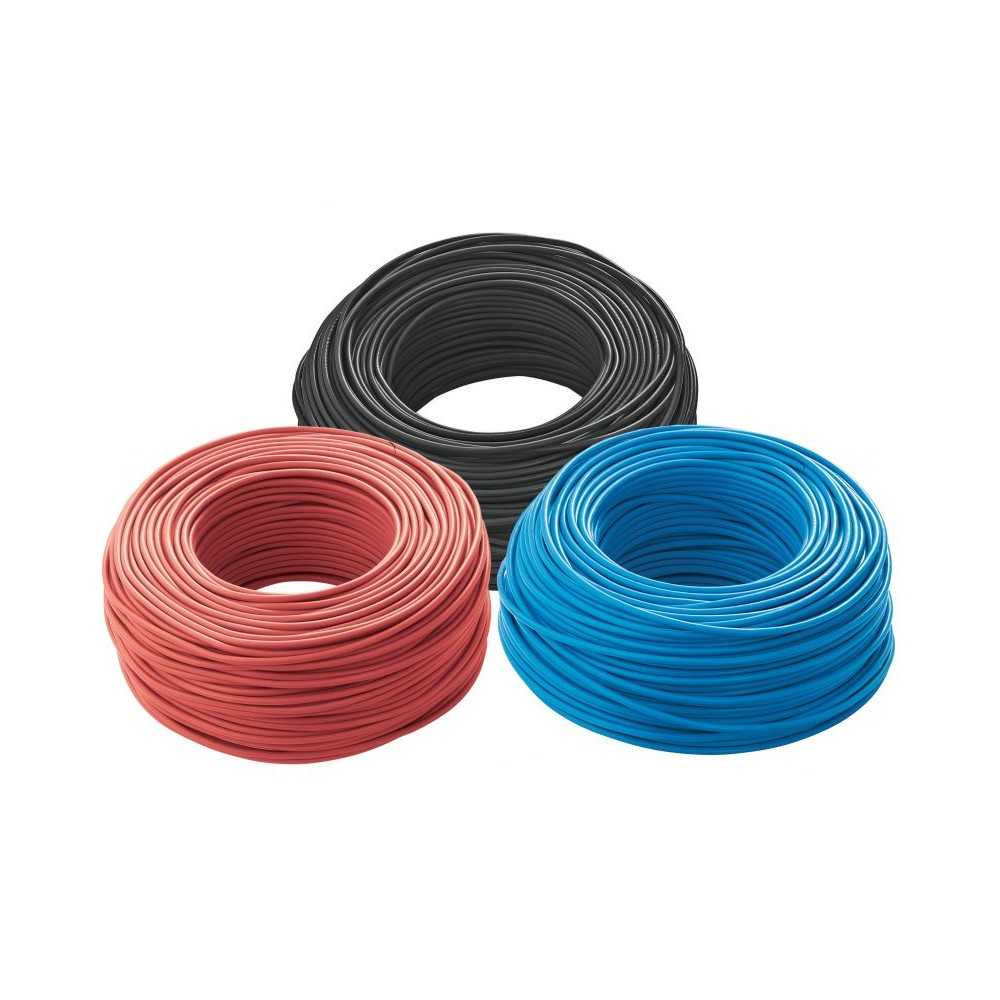 Electric Cable N07V-K - 4 mmq - Red - Sold by the metre