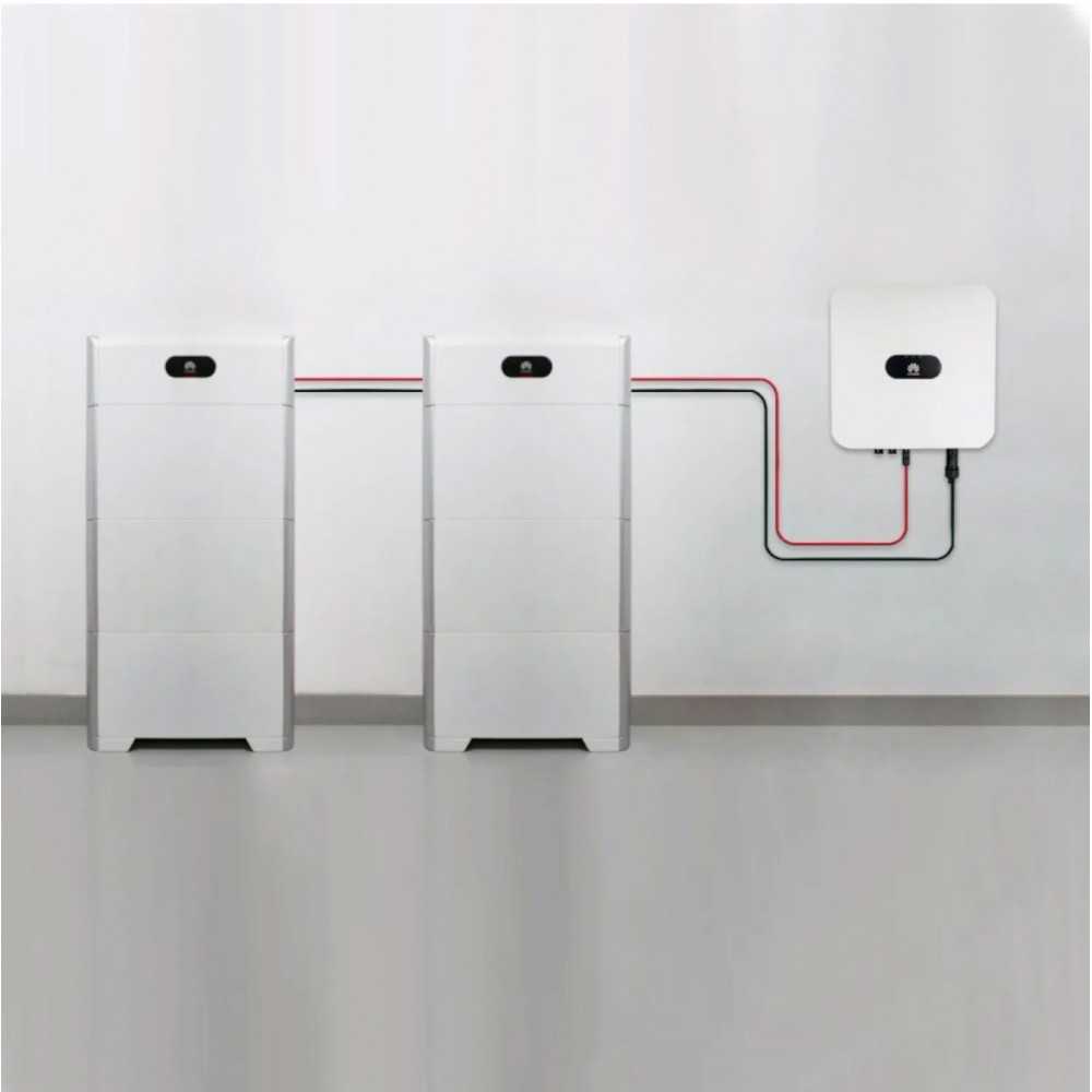 Single-phase 8kW Kit with Huawei 6kW Hybrid Inverter and 15kW Power Module BMS Battery